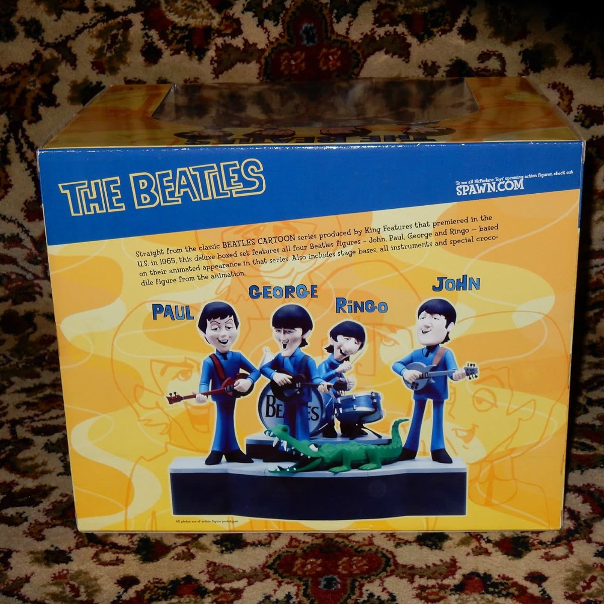 The Beatles In Blue Suits 2010 Carlton Heirloom Ornament Parallel Import