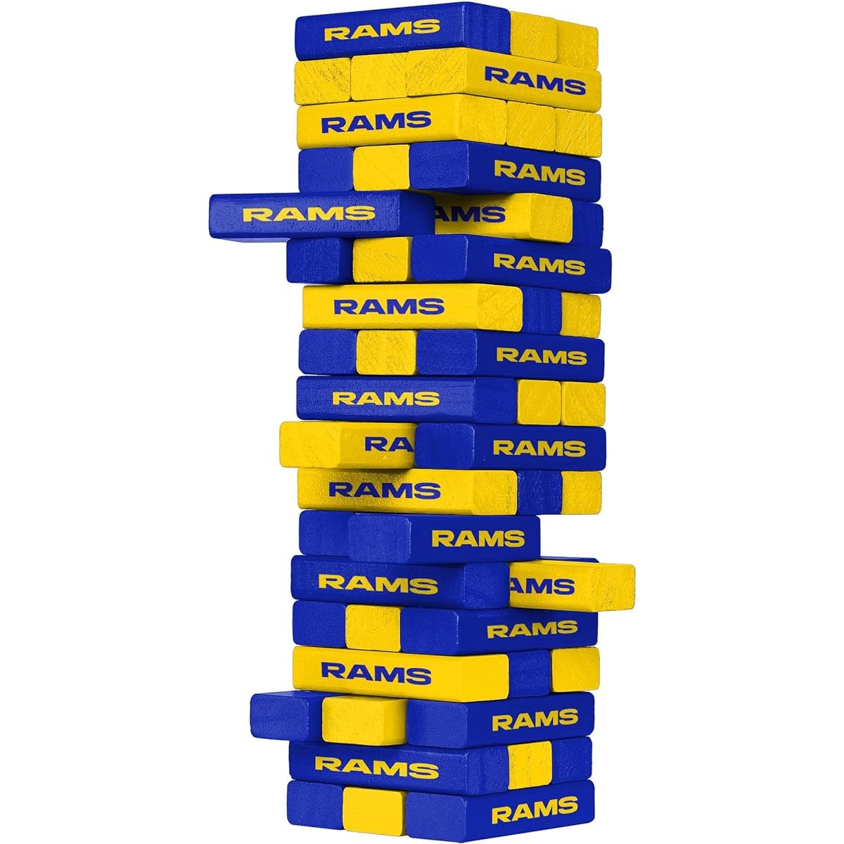 FOCO Unisex Adult NFL Logo Stackable Block Game Team Colors 9-1763