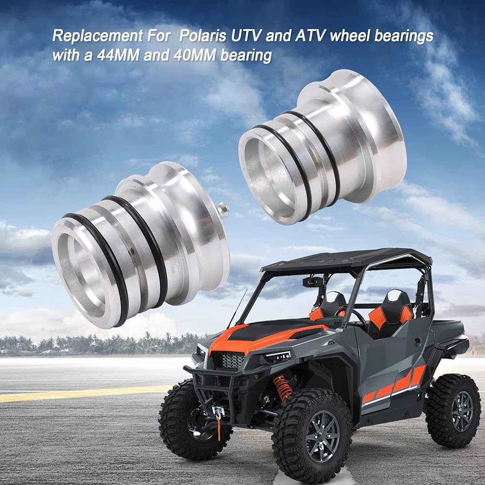 JDMSPEED 44/40mm Front Rear Wheel Bearing Greaser Tool Replacement for Polaris Ranger 800 900 1000XP