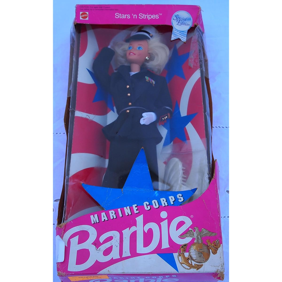 Barbie Stars 'n Stripes Marine Corps Barbie Imported 7549
