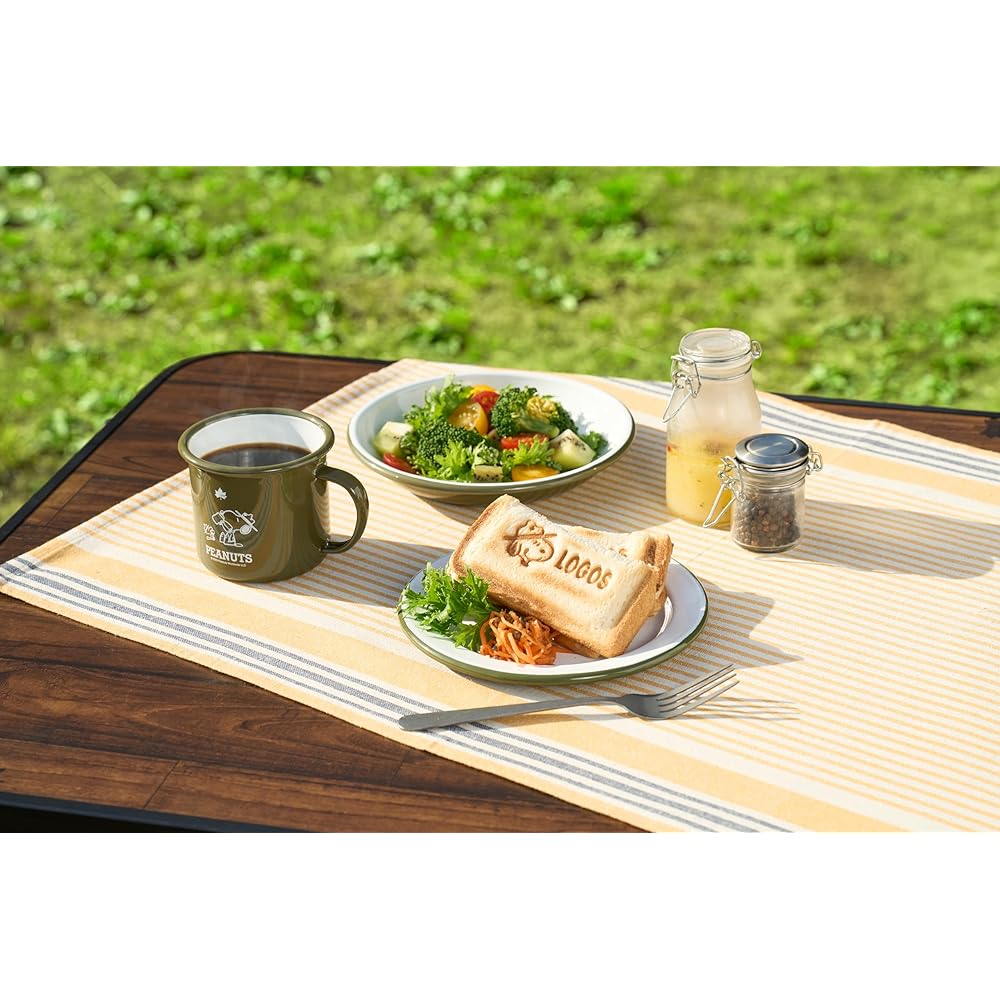 LOGOS SNOOPY (Beagle Scouts 50years) Enamel Salad Plate 86001116