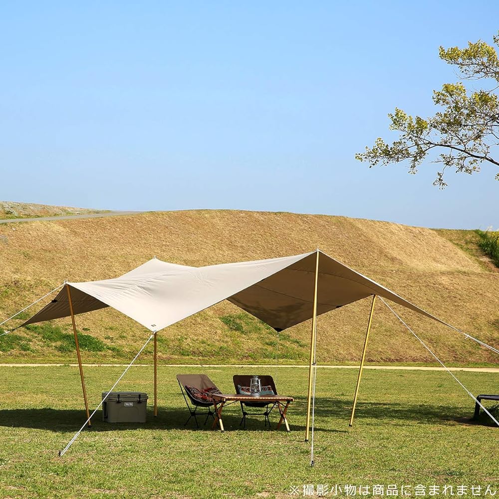 [Tatonka] Tatonka Tarp 1 TC Tatonka Tarp (425 x 445cm) 2465-321 Sand Beige [Parallel Import]