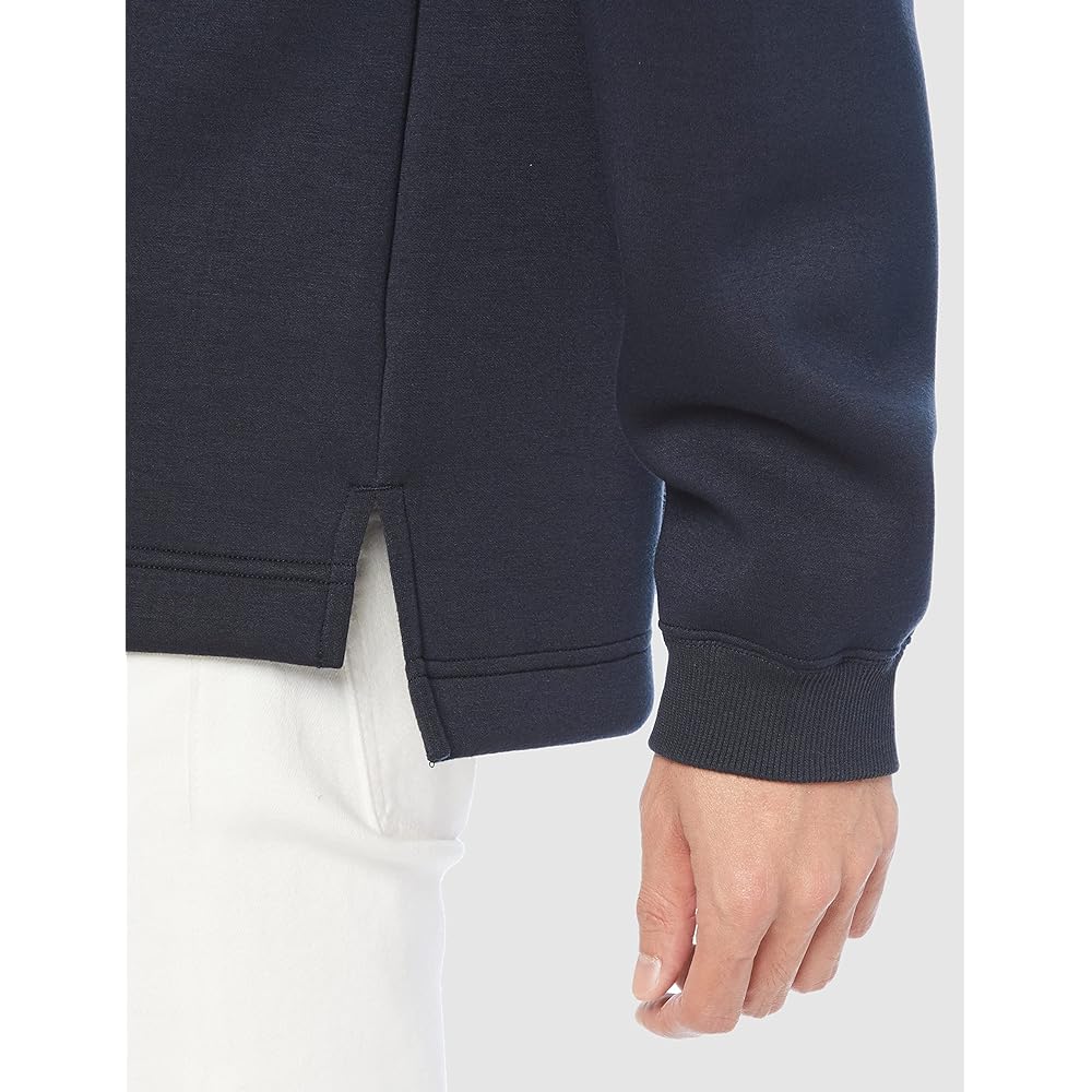 [Beam Slights] Hooded Sweatshirt Cardboard Knit Basic Parka Men's