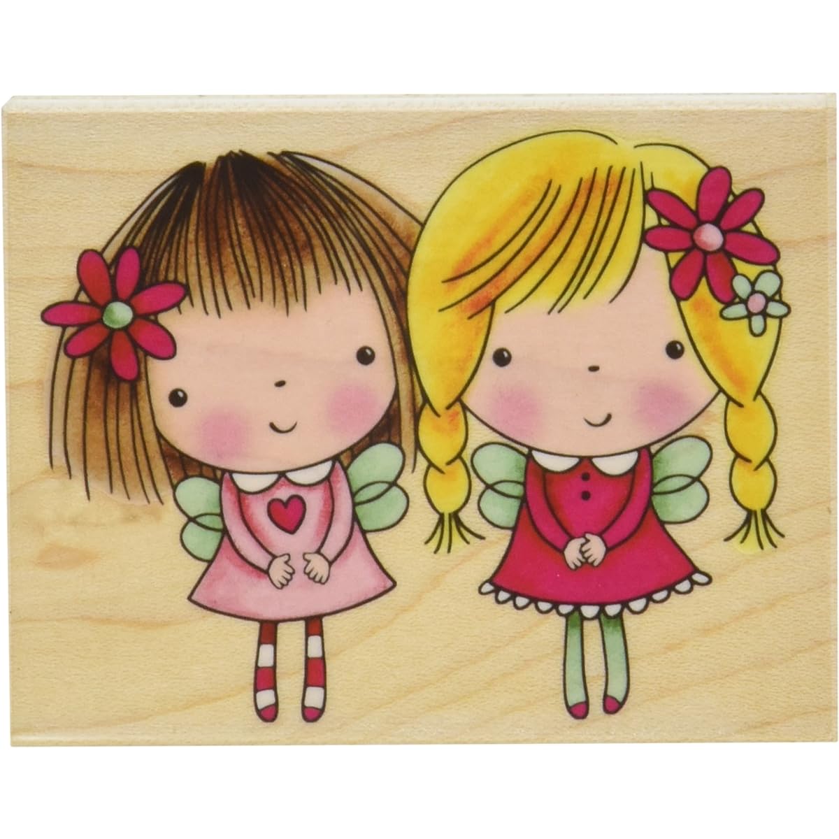 Penny Black Mounted Rubber Stamp 2.75"X3.5"-Mimi & Friend (Parallel Import)