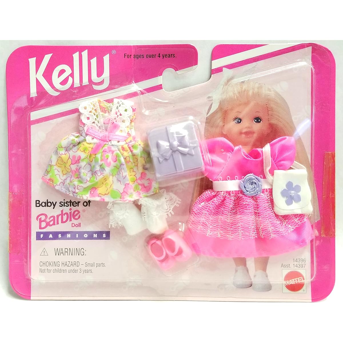 Barbie KELLY Party Fashions - My Fashion Wish List (1995) by Barbie