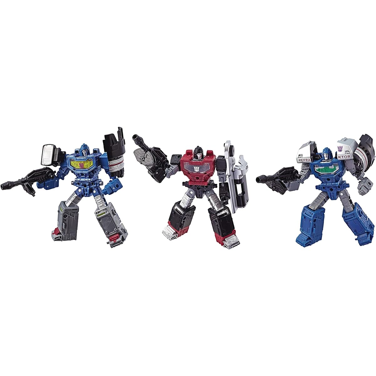 Transformers Generations 2019 War for Cybertron: Siege Deluxe Class 3PACK REFRAKTOR RECONNAISSANCE TEAM G1 WFC 2019 [Parallel Import]