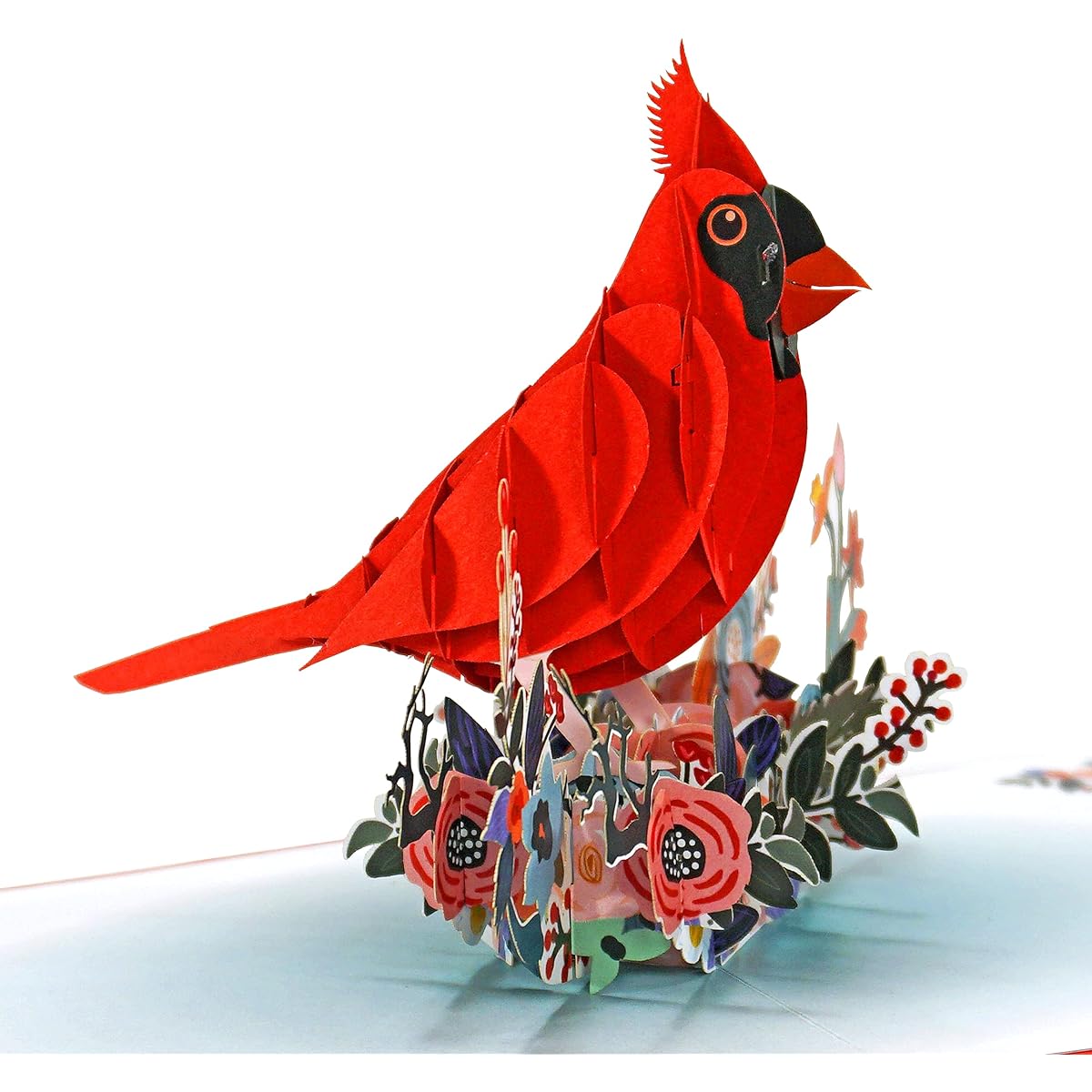 CUTPOPUP Cardinal, Mother's Day Card Pop-up, 3D Greeting Card (Cardinal) US8-24US1515
