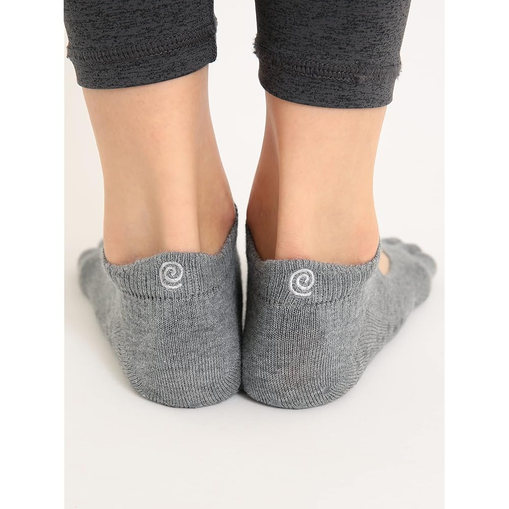 [Suria] Yoga Socks [Vela Socks] <Made in Japan> One Size Fits Most Five Toe Socks Non-slip