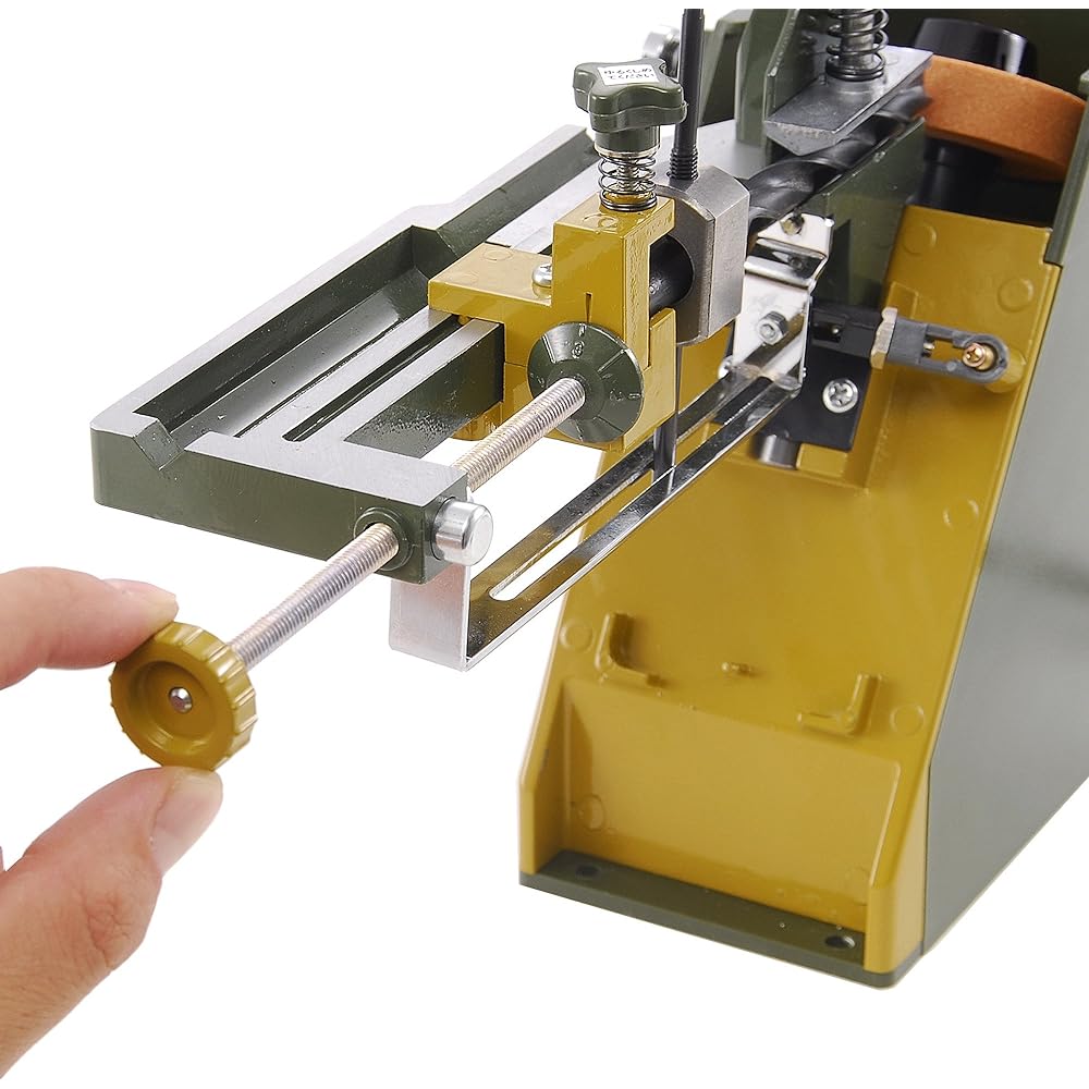 PROXXON Drill Sharpener Sharpens the ideal cone angle of the drill No.21200