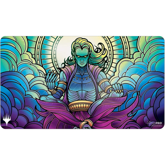 Ultra PRO Magic: The Gathering Dominaria United Card Playmat (C) - Great for playing card games and battling friends and foes; Great for home use as a mouse pad for your PC or desk mat, 24 in. x 13.5 in