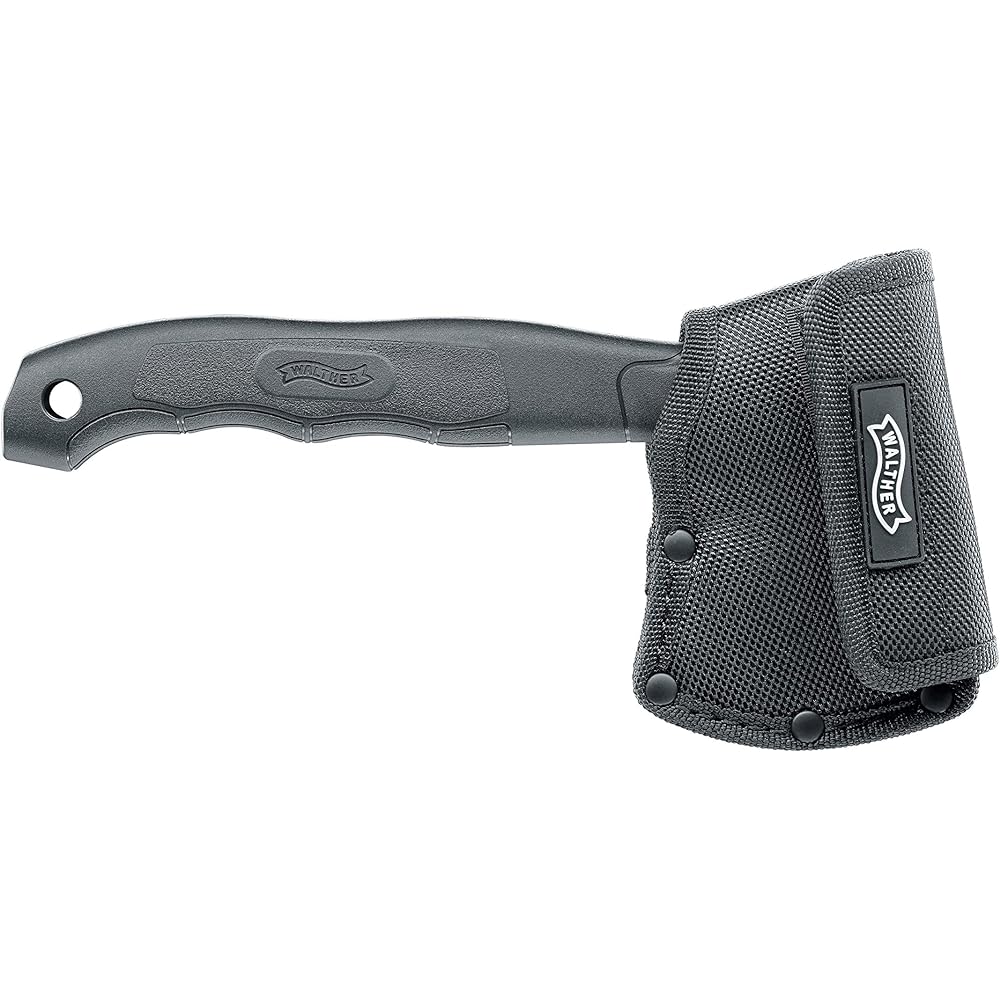 UMAREX Ax Ax WALTHER Compact Ax Camping Outdoor Survival One Hand Ax UMA50798 Black Small [Domestic Genuine Product]
