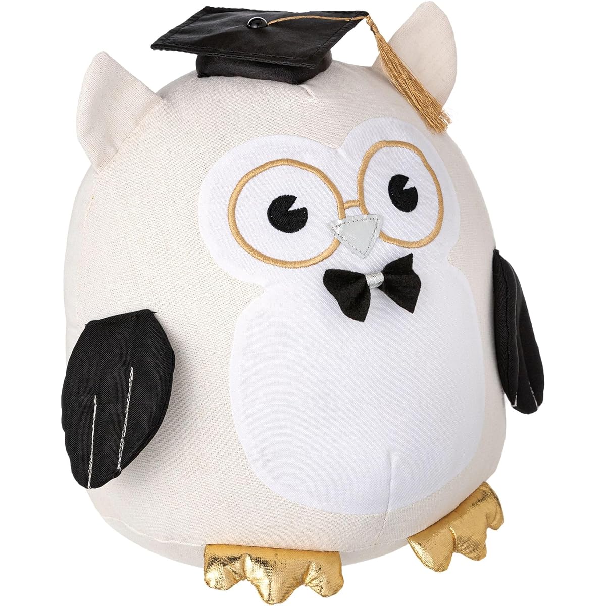 Graduation Signed Owl - 9" H x 7" W | Cream White | 1 Piece