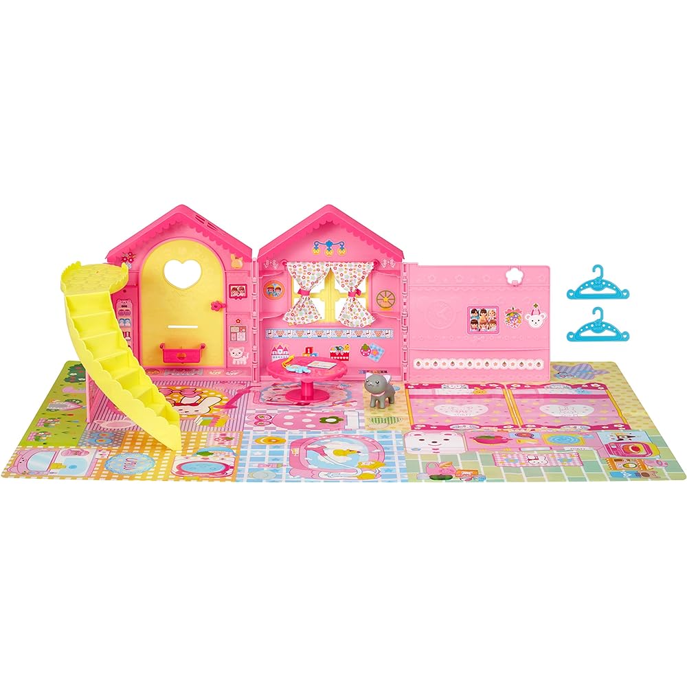 Mel-chan Osewa Parts Gather all the Kaidan Tsuki! Nakayoshi House (Black Cat Set) & Mel-chan New Year Parts You can also clean up! Bed for sleeping together [Set purchase]