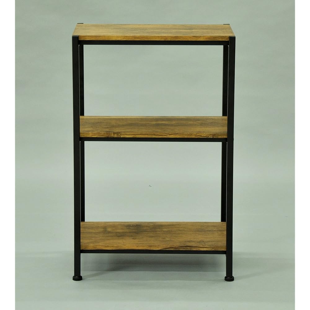 AIS Bronx 3 Tier Rack Height 77.5cm Brown ABX-100 BR