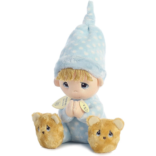 Aurora World Precious Moments Prayer Boy with Sound Spanish Plush,