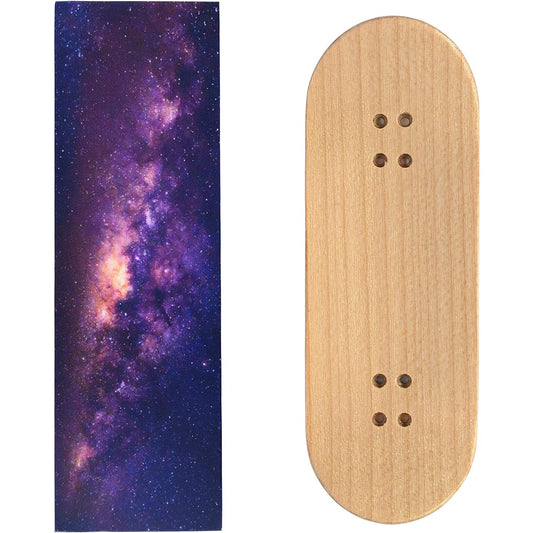 CheekTuning CheekSwap Fingerboard Deck & Graphic Wrap - Galaxy - Pro Shape & Size 32mm x 97mm - Semi-Permanent Vinyl Graphics