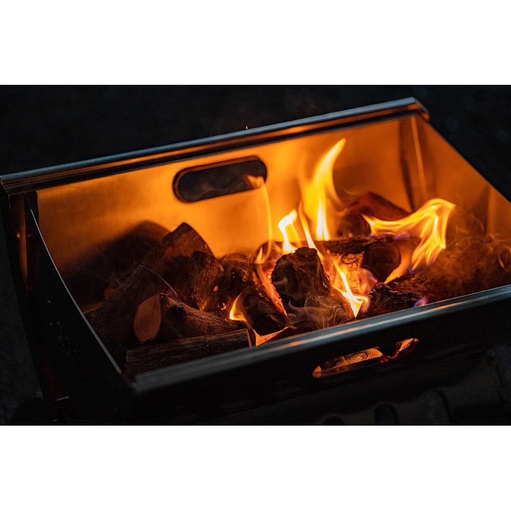 G.G.N. Koro Firewood 5kg Hardwood/Conifer Mix Made in Ehime Prefecture Camping Outdoor Bonfire Approx. 29.5x28.5x28.5cm Case