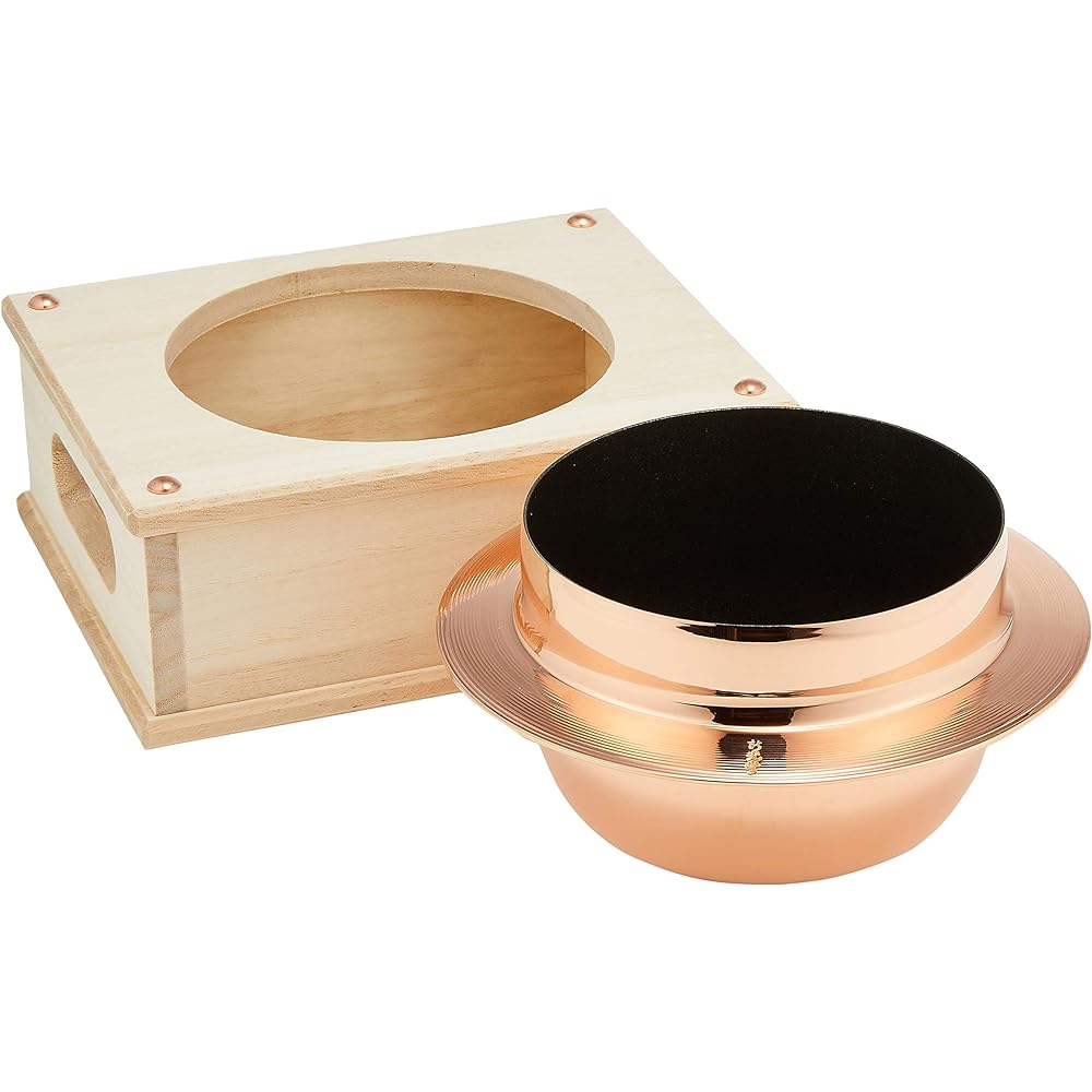 Shinkodo Pure Copper Rice Cooker Rice Cooker Set (with stand) 0.5~1 cup Cooking Copper