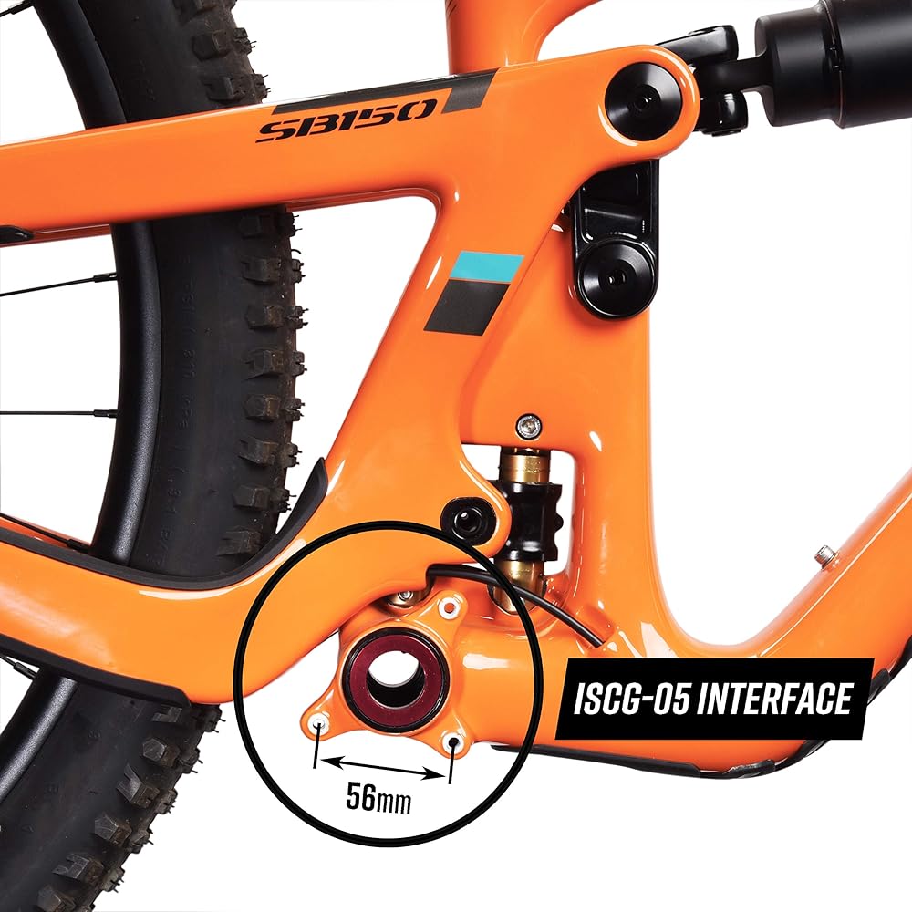 Funn Zipper AM (Zippa DH) Bicycle, MTB Chain Guide, ISCG05 Mount, BSA Type BB, Suitable for Downhill
