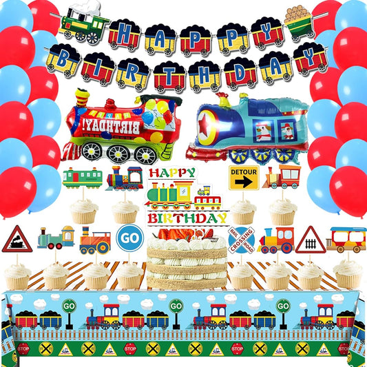Train Birthday Party Supplies Train Party Decorations Train Birthday Decorations | Train Party Supplies