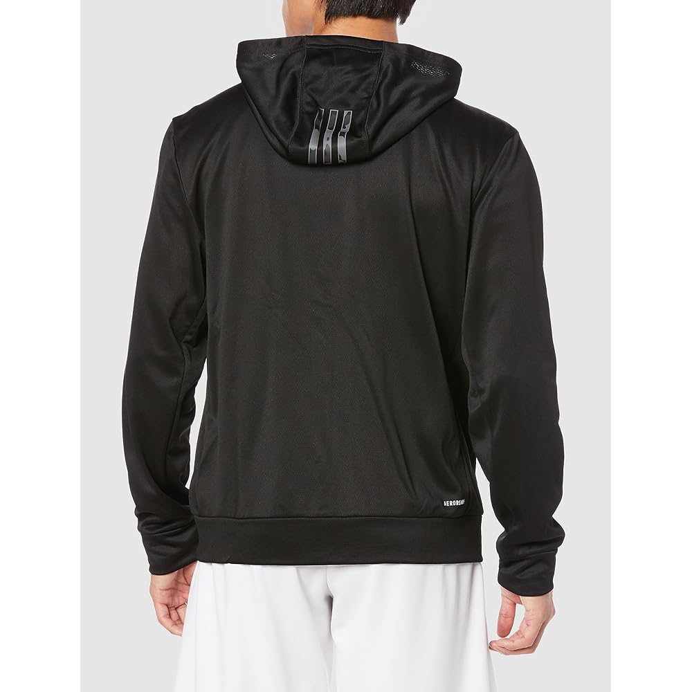 [Adidas] Hoodie Train Essentials Seasonal Training Full Zip Parka DJZ02 Men's