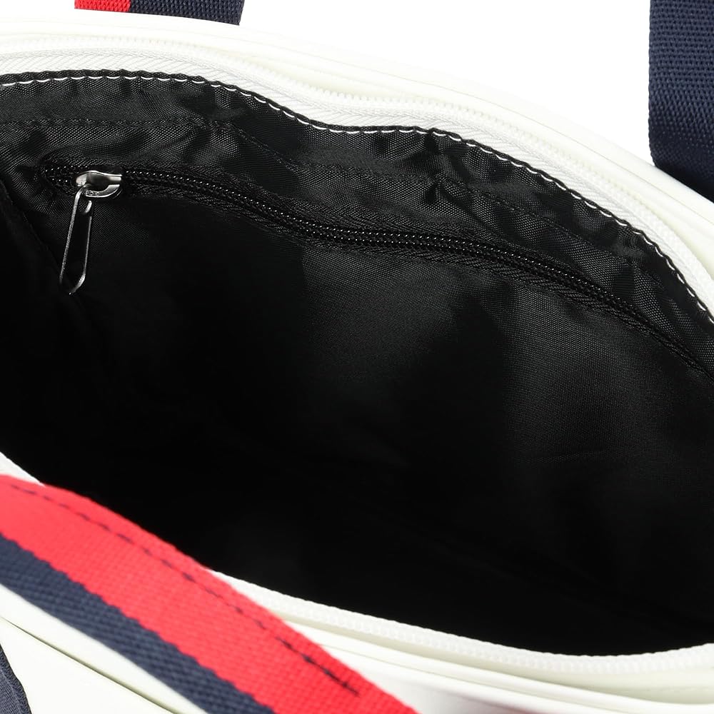 [Munsingwear] Cart Bag Tricolor Penguin Pattern Round Pouch Golf MQBXJA45 Men's WH00 (White)