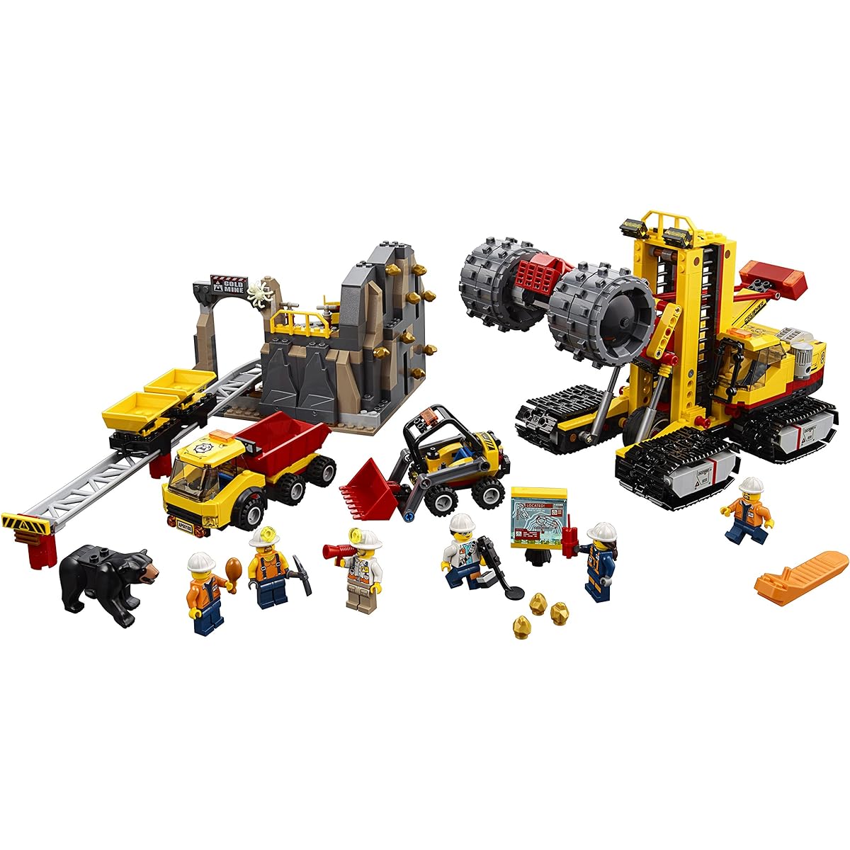 LEGO City Mining Expert Site 60188 Building Kit (883 Pieces) (Discontinued by manufacturer)