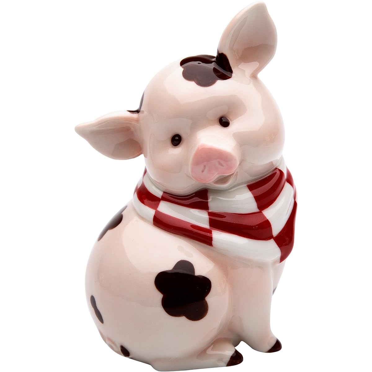 StealStreet SS-CG-61760 5.5" Sitting Pink Pig Brown Mud Stain Piggy Bank