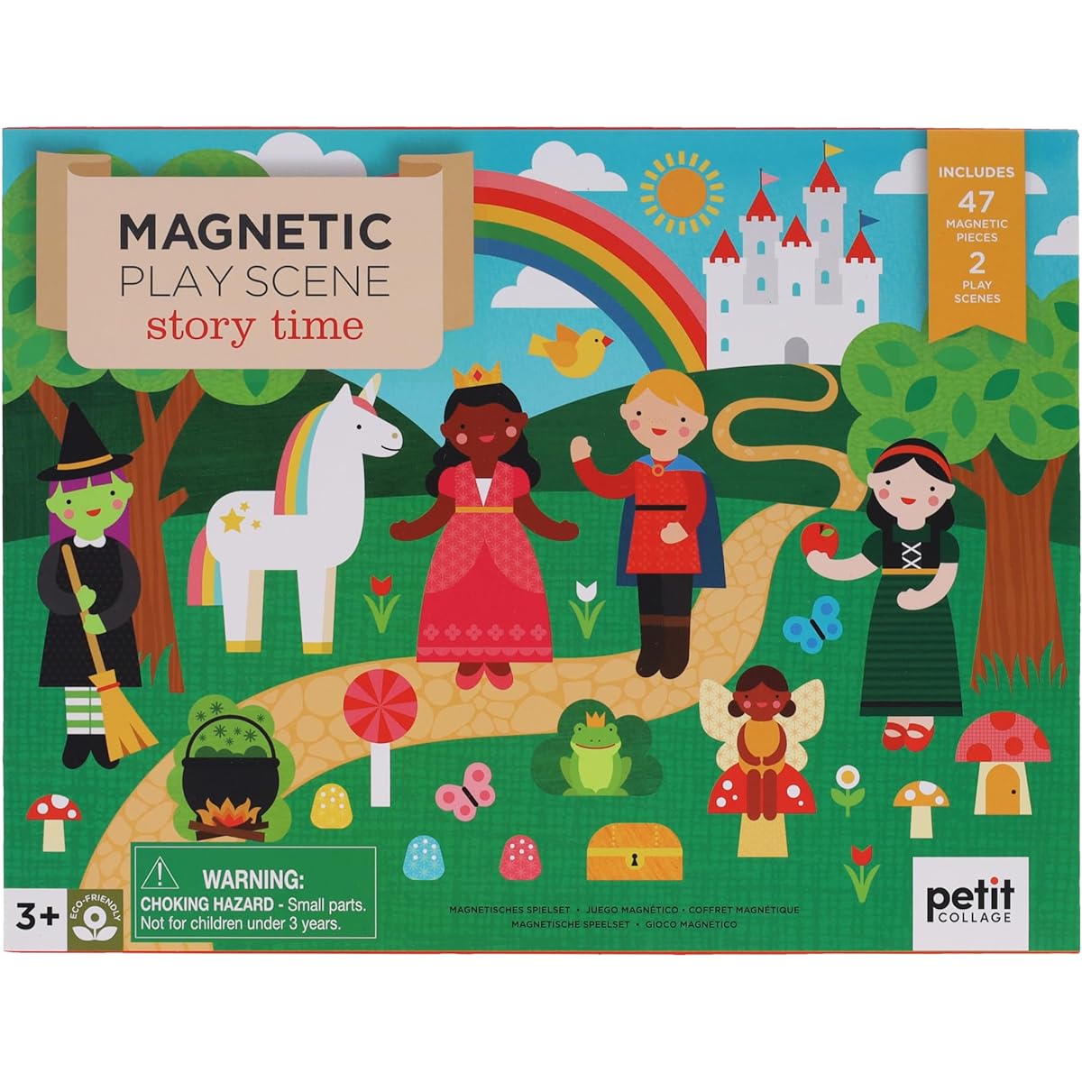 Petit Collage Story Time Magnet Play Scene
