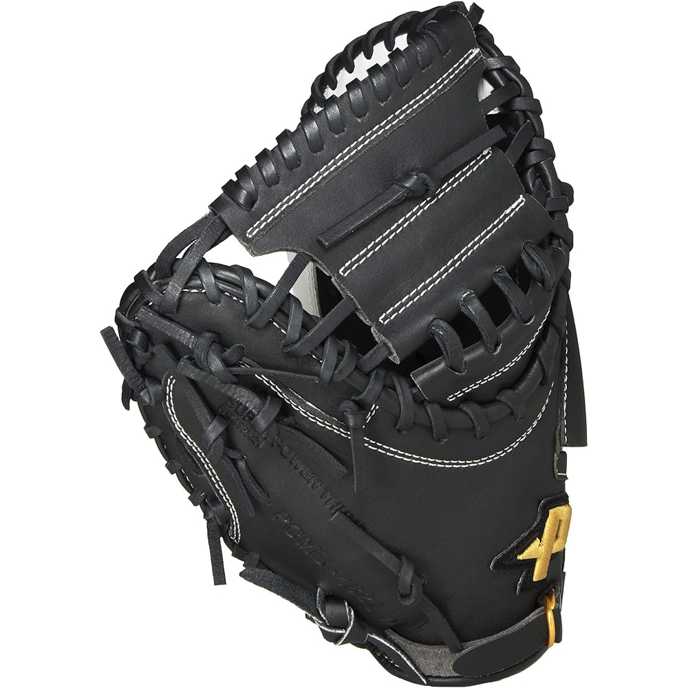 Promark General Softball Catcher's Mitt RH (Left Throwing) PCMS-4821WRH Black x White