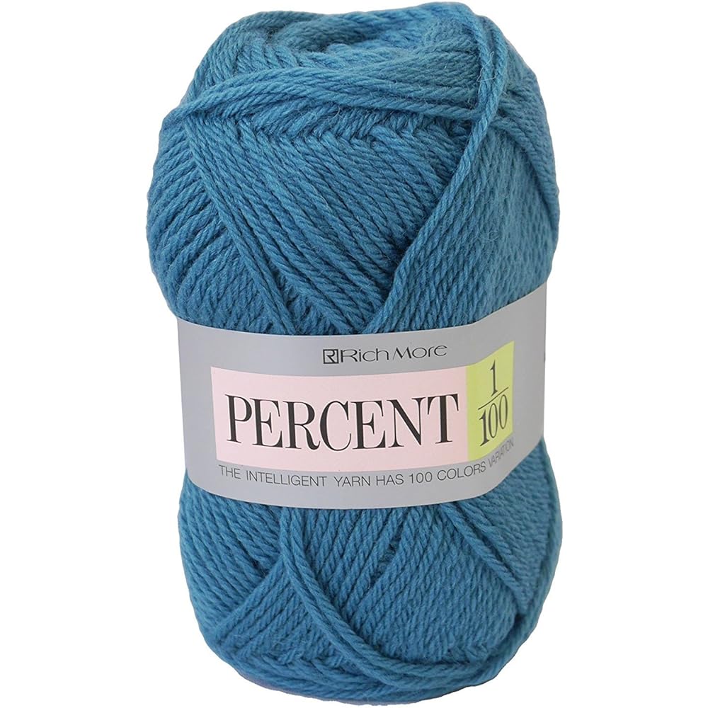 Hamanaka Richmore Percent Wool Thick Col.40 Light Blue 40g Approx. 120m 10 Ball Set 017