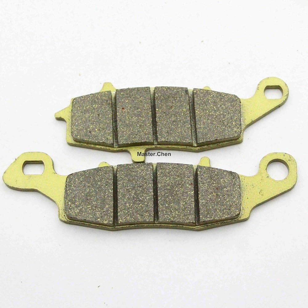 Master Chen Front Rear Brake Pad Brake for Suzuki Vstrom 650 DL650 2004-2011 - DL650 A ABS 2007-2016 - VStrom 1000 DL1000 2002-2010 - GSXS750 2015-2016 FA 231 FAA 229 FA174 MC0144