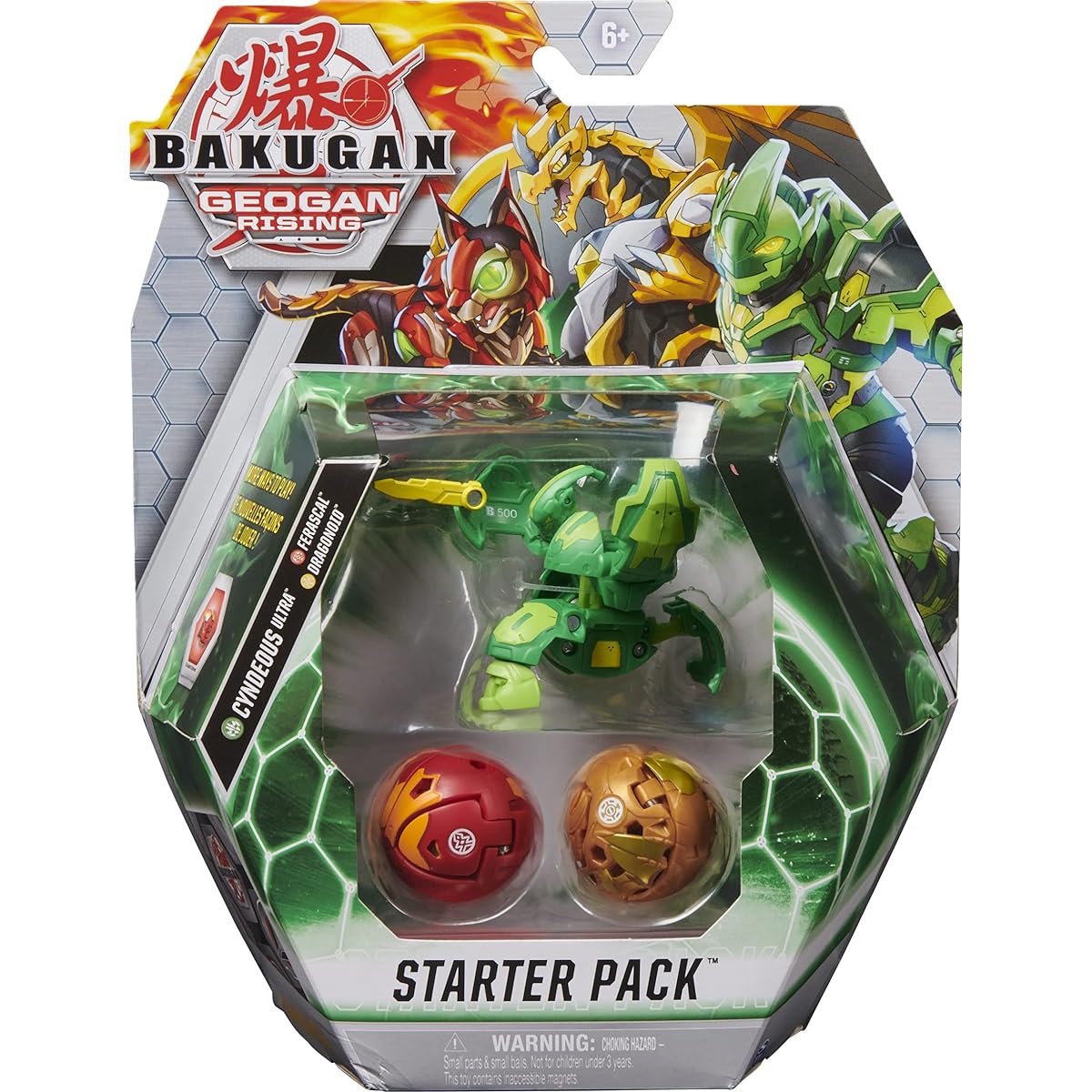 Bakusho Geogun Rising 2021 Starter Pack Ventus Sindes Ultra Pirasphela Skull Aurelas Dragonod