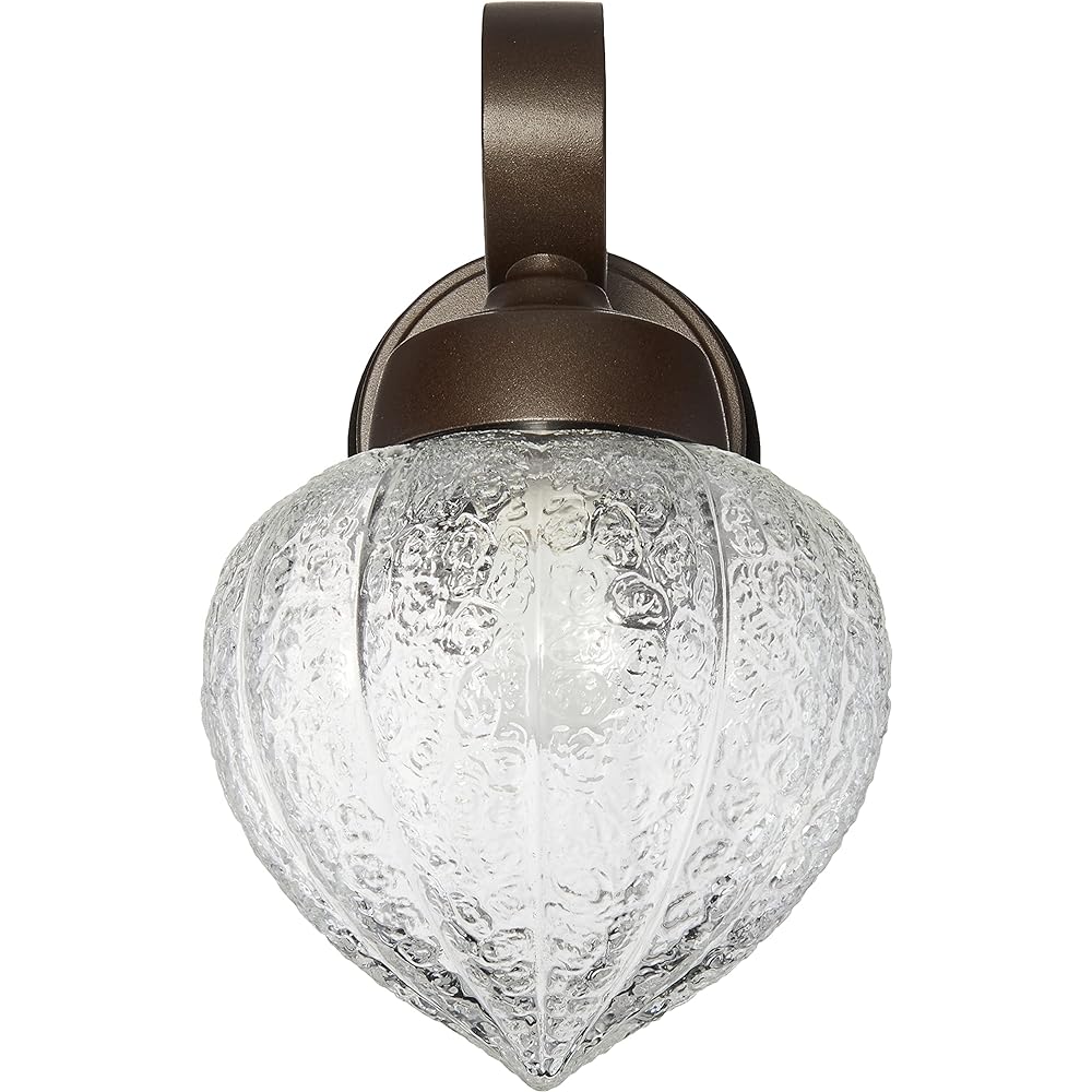 Panasonic Gate Light LGW85201AZ Dark Brown Metallic Body: Height 24.8cm Body: Width 15.0cm