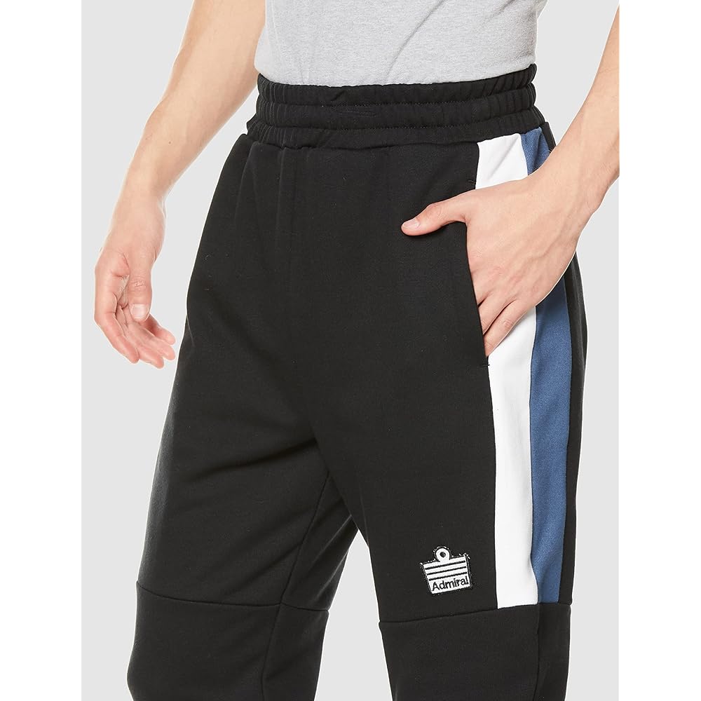 [Fukusuke] Men's 1-piece set of fleece jersey bottoms with logo