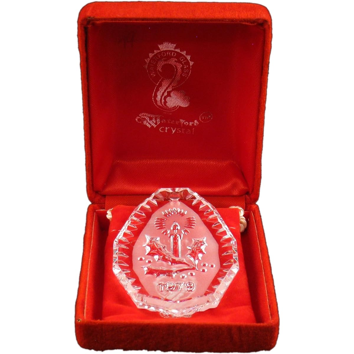 Waterford Crystal Annual Christmas Ornaments 1979 - Candles