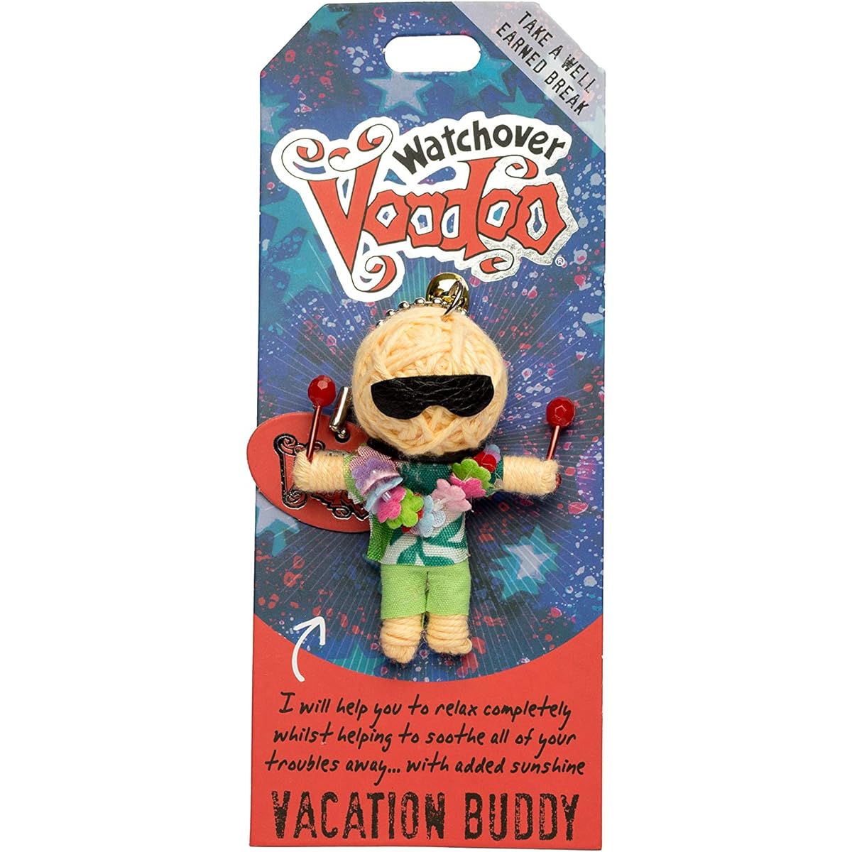 History & Heraldry Ltd Watchover Voodoo Doll Vacation Buddy Multicolor