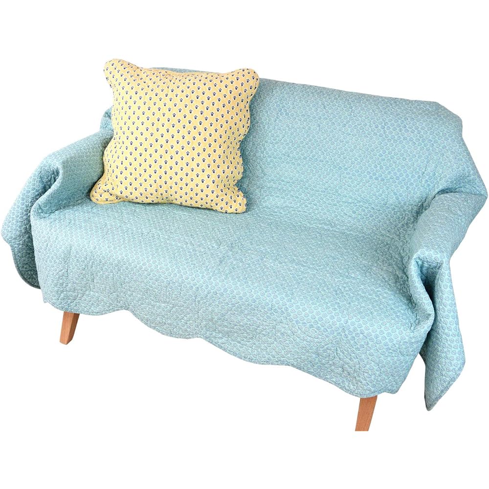 DDintex Les Olivades Butimanpo Turquoise 190×190cm