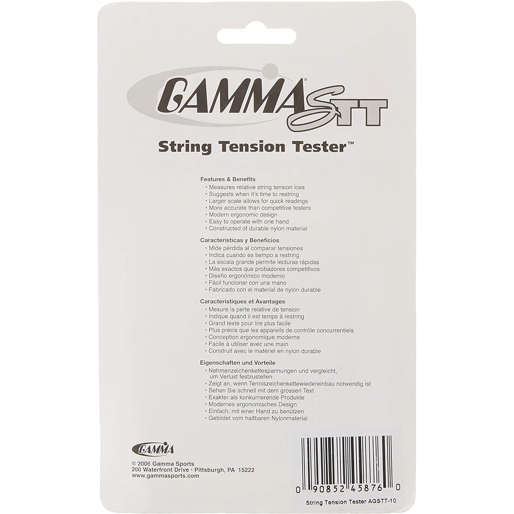 GAMMA Tennis String Gut Tension Tester