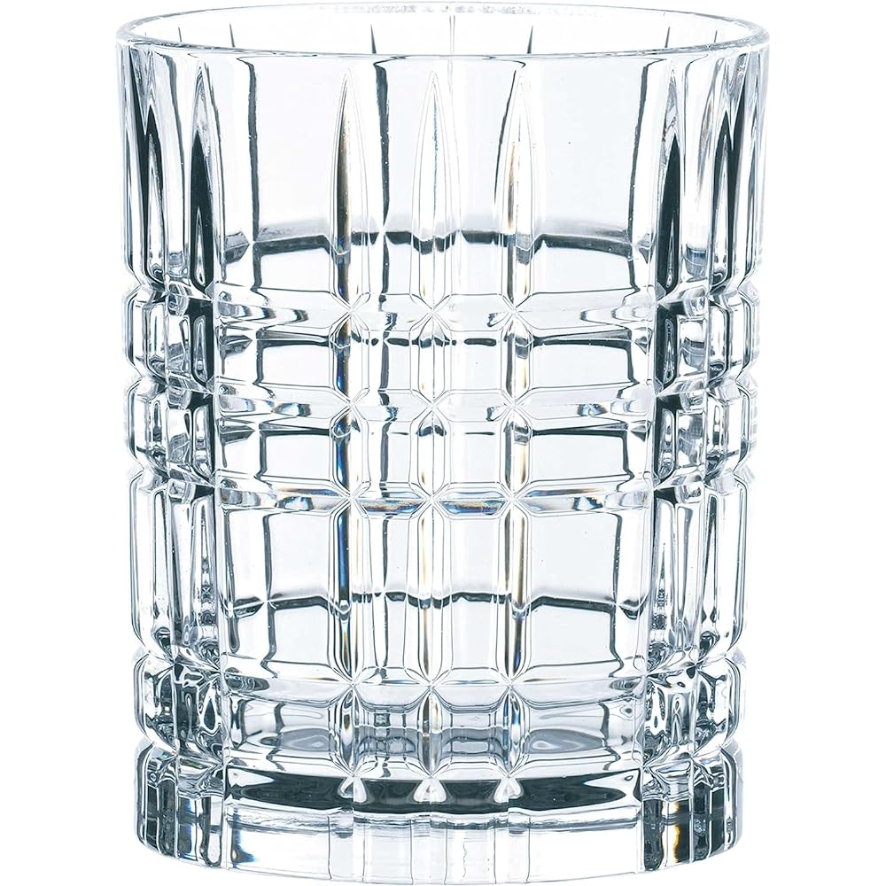 [Genuine] NACHTMANN Tumbler Glass Set of 4 Square Whiskey Tumbler (4 pieces) 345ml 101050