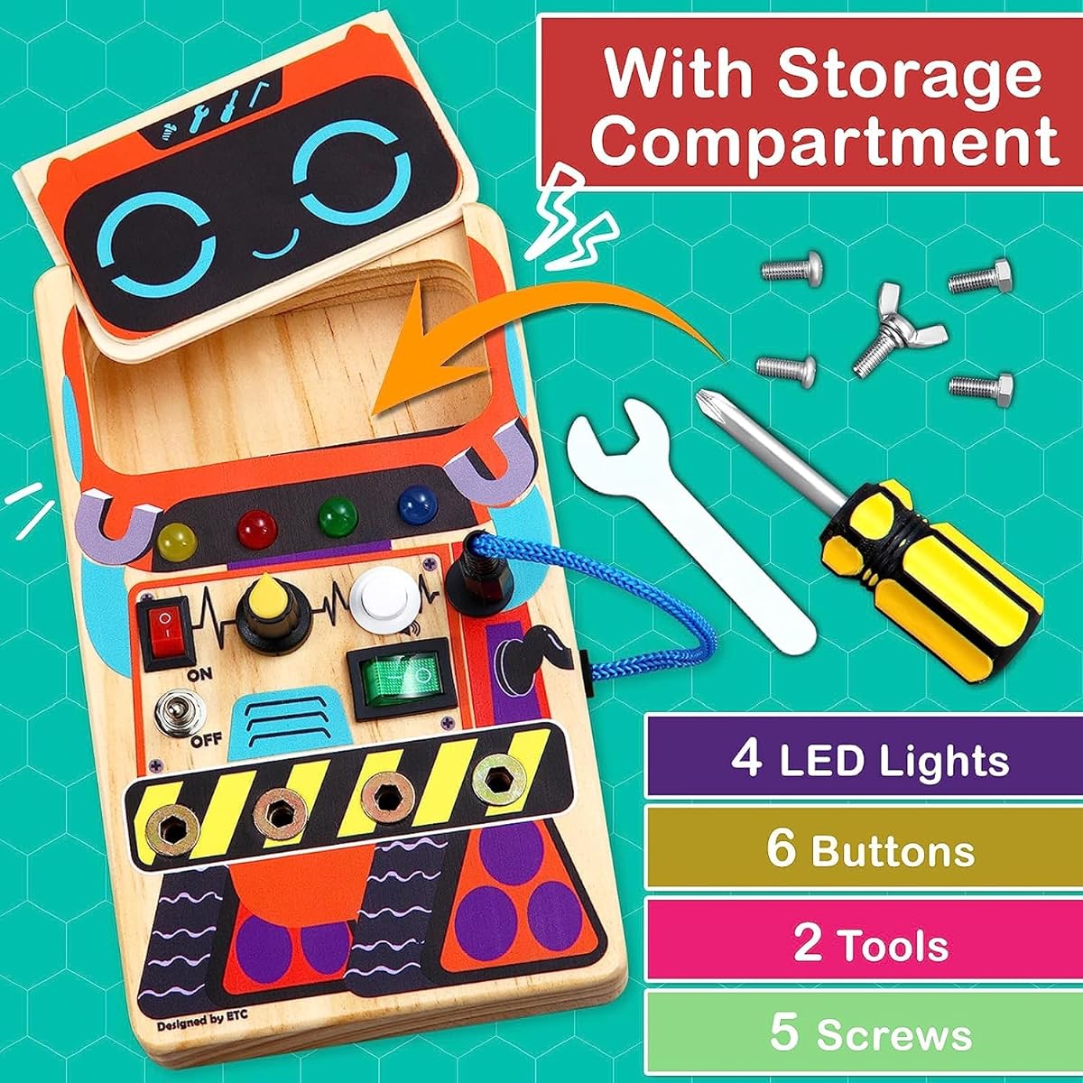 CozyBomB Wooden Super Busy Set