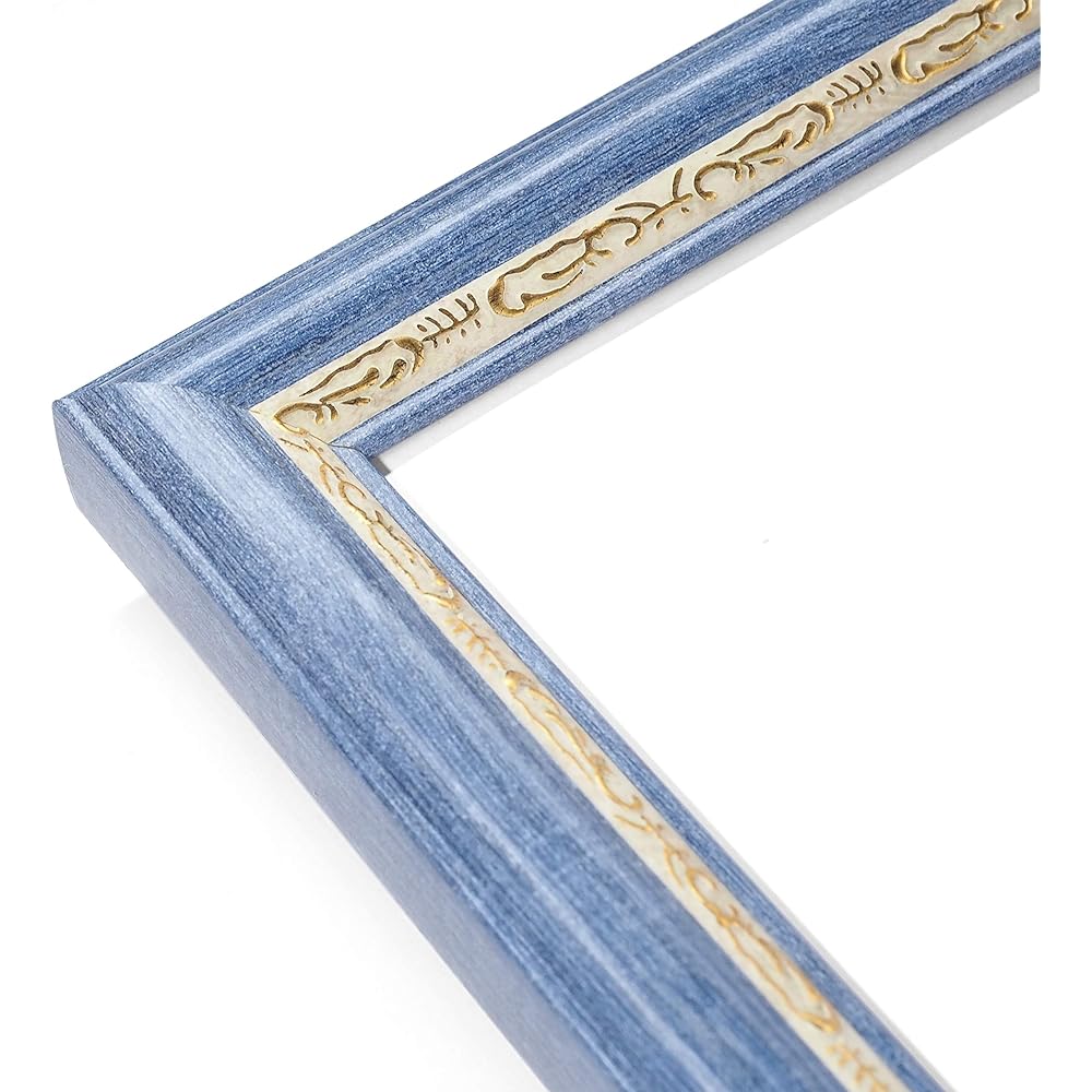 Square picture frame APS-02 UV cut acrylic specification (blue, 400 square)