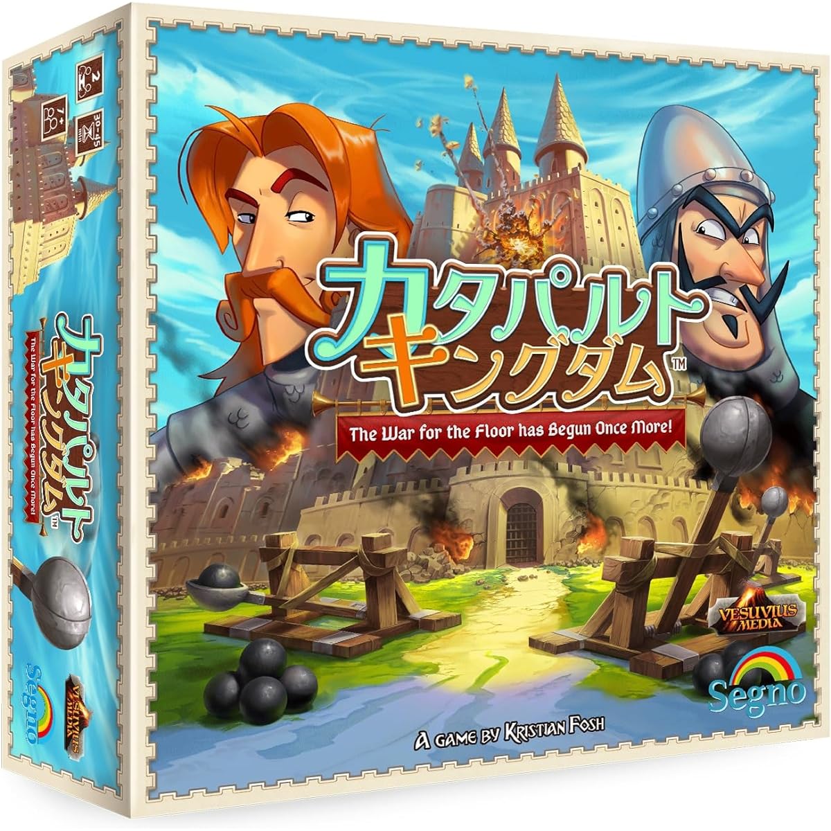 Board Game Catapult Kingdom Japanese Version Segno Party Game Table Game