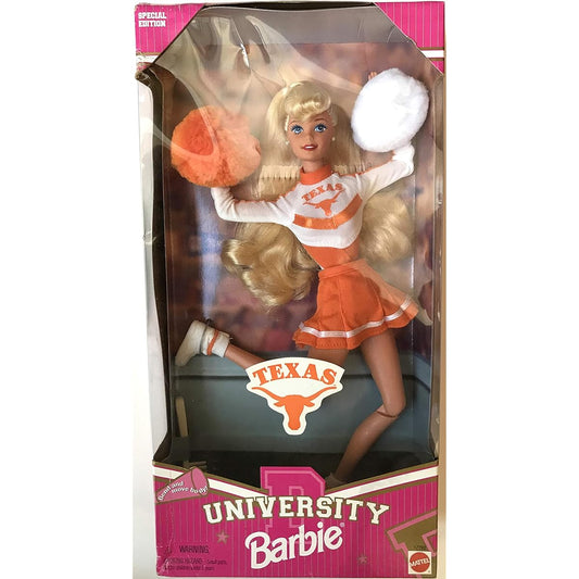 1996 University of Texas Cheerleader Barbie Doll