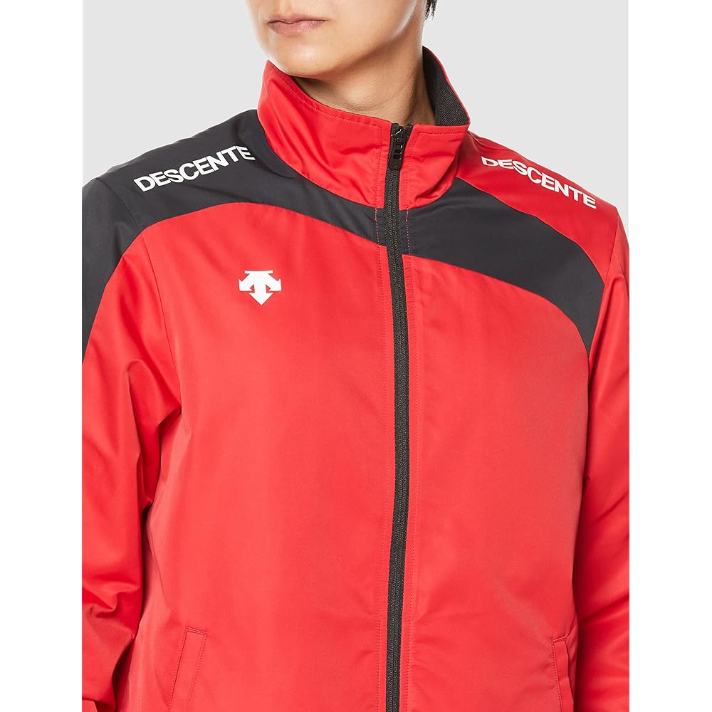 [DESCENTE] Windbreaker Top and Bottom Set, Windproof, Warm Training, Men's