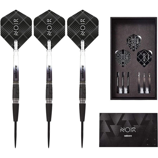 Unicorn Darts Noir - Jelle Klaasen 97% Tungsten Steel Tip Darts