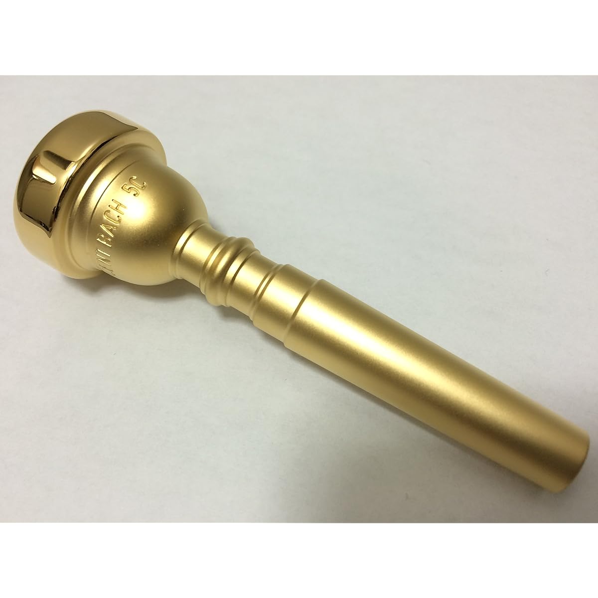 V.Bach Trumpet Mouthpiece Ito Musical Instrument Original "Satin Gold Plated Finish" (6C)
