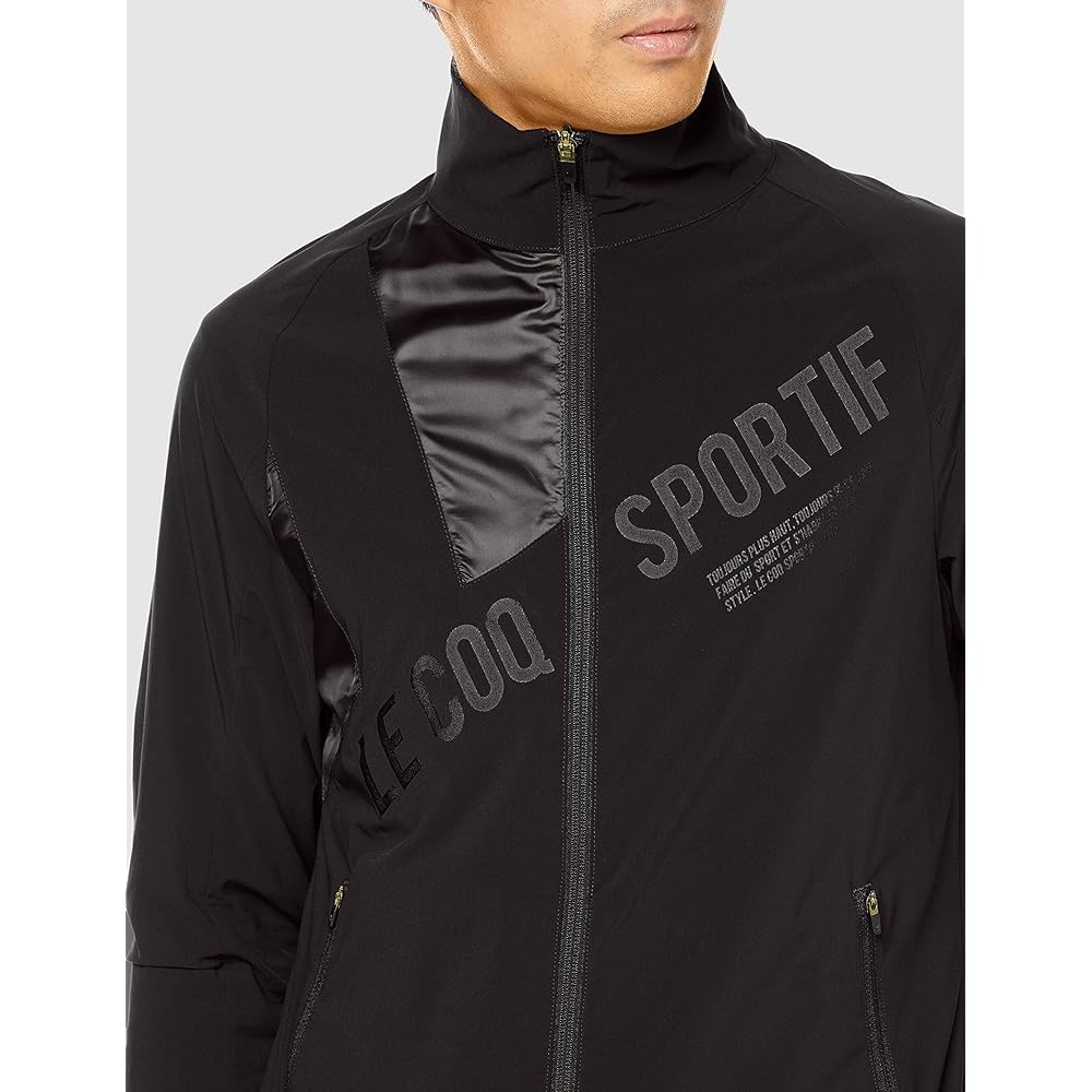[Le Coq Sportif Golf] [21 Autumn/Winter Model] Golf Blouson [RIJOUME] Full Zip Stretch Water Repellent ECO QGMSJK10 Men's