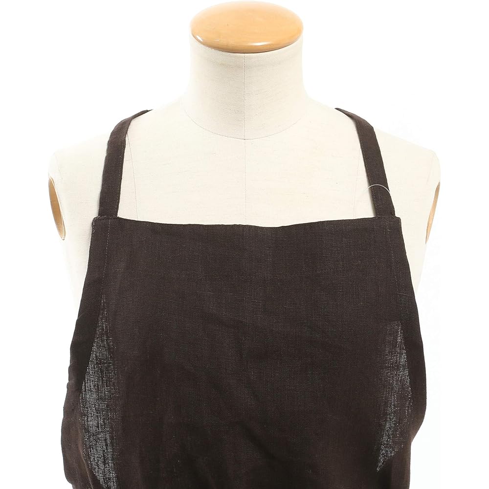 [Afternoon Tea Living] AfternoonTea LIVING Apron GW04 Linen Apron Brown