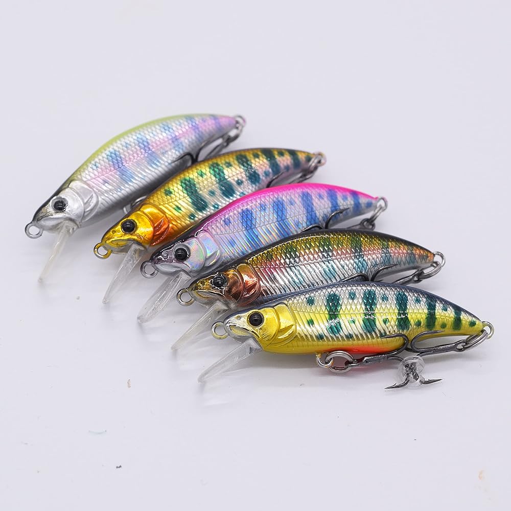 [PB Lure] Mountain Stream Minnow 65FS 65mm 8g Mountain Stream Trout Small Mouth Bass Black Bass Light Salt